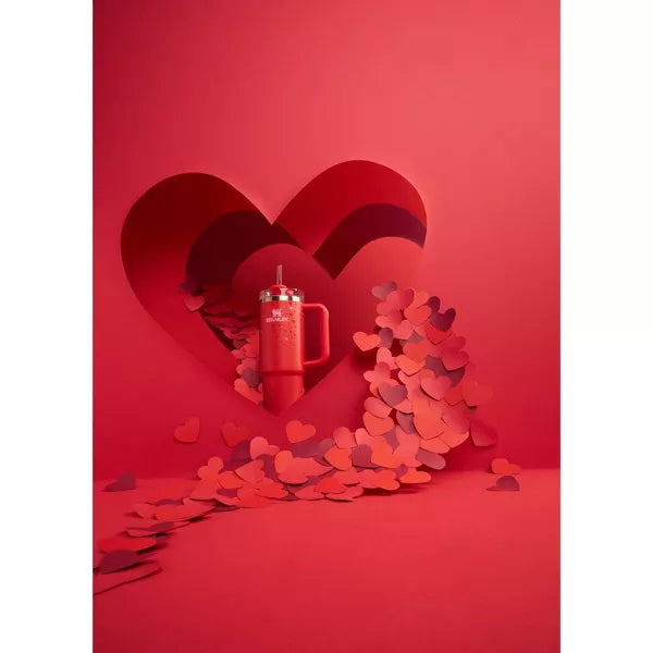 Stanley x Target Valentine's Tumbler 30oz Ruby Red